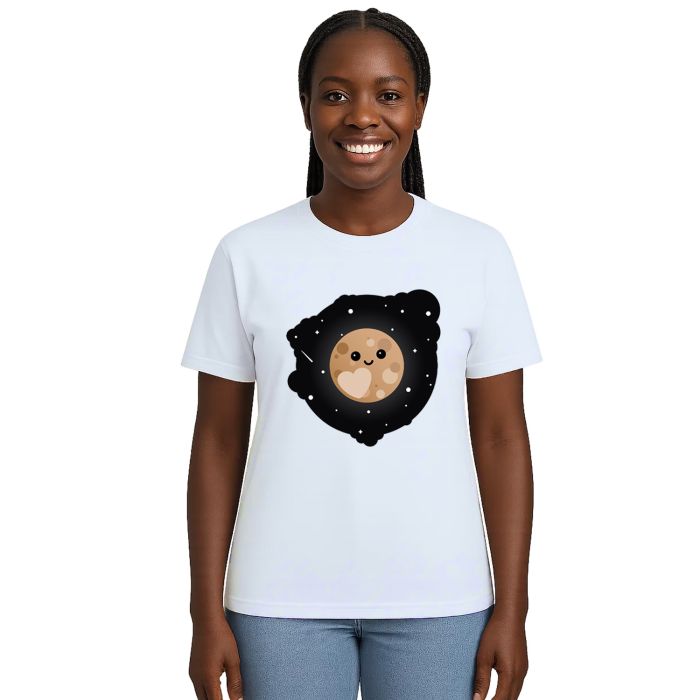 Camiseta Planeta Coração Natureza Estampa Personalizada