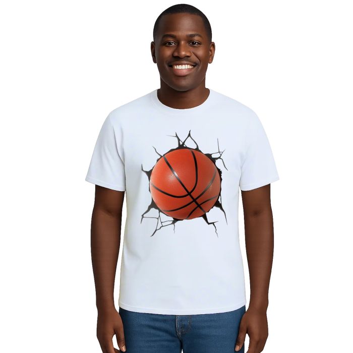 Camiseta Basquete Bola Basketball Estampa Personalizada