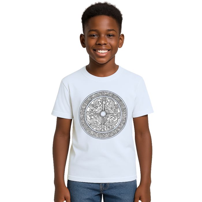 Camiseta Mandala Espiritual Zen Yoga Personalizada