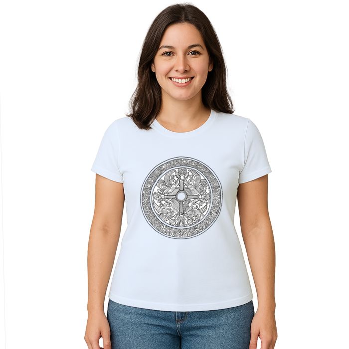 Camiseta Mandala Espiritual Zen Yoga Personalizada