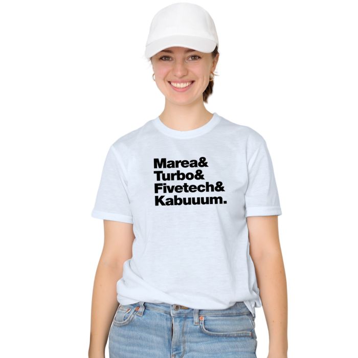 Camiseta Marea Turbo Fivetech Kabuuum Personalizada Algodão