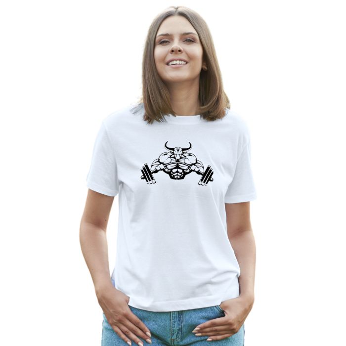 Camiseta Academia Malhar Touro Estampa Personalizada
