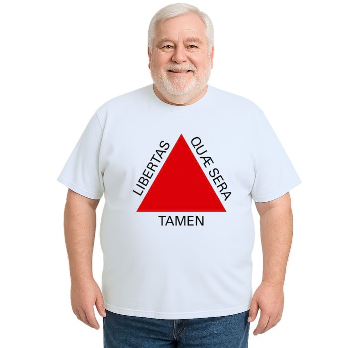 Camiseta Libertas Quae Sera Tamen Estampa Personalizada