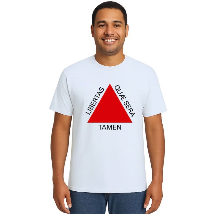 Camiseta Libertas Quae Sera Tamen Estampa Personalizada