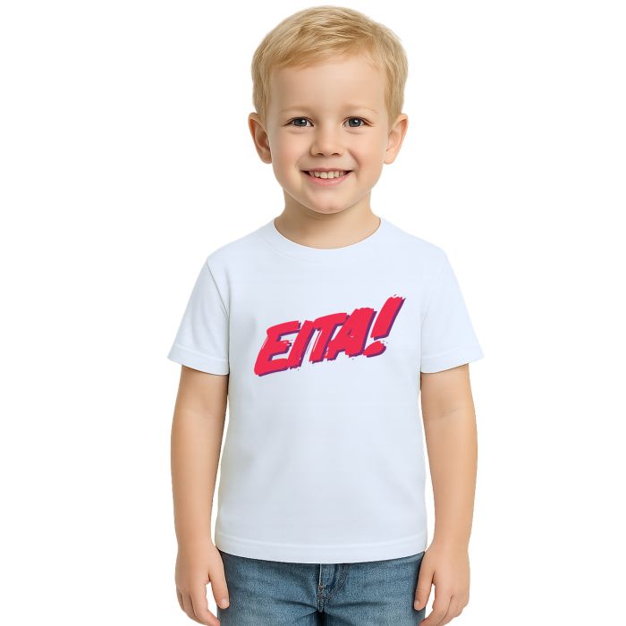 Camiseta Eita Vermelho Criativa Estampa Personalizada