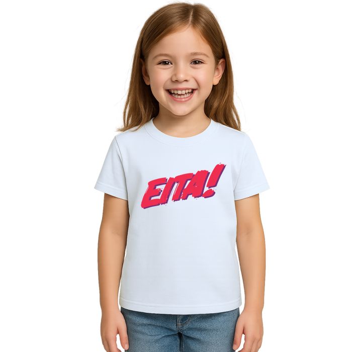 Camiseta Eita Vermelho Criativa Estampa Personalizada