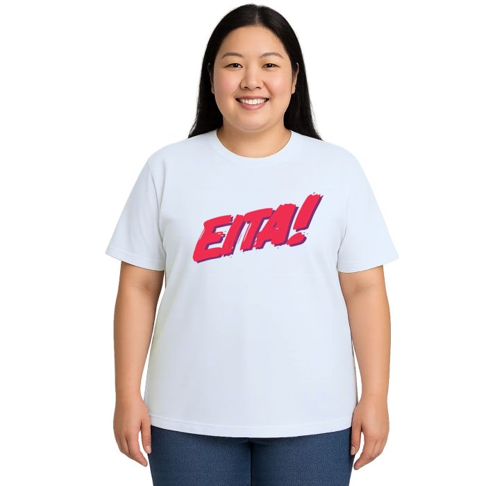 Camiseta Eita Vermelho Criativa Estampa Personalizada