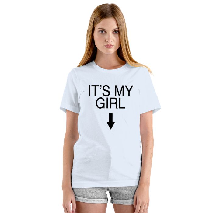 Camiseta I'ts My Girl Namorados Estampa Personalizada