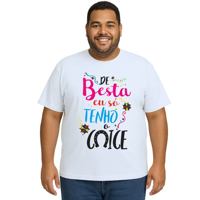 Camiseta De Besta Eu Tenho o Coice Estampa Personalizada
