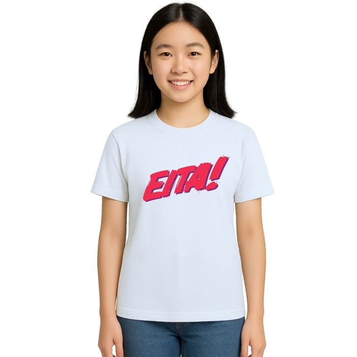 Camiseta Eita Vermelho Criativa Estampa Personalizada