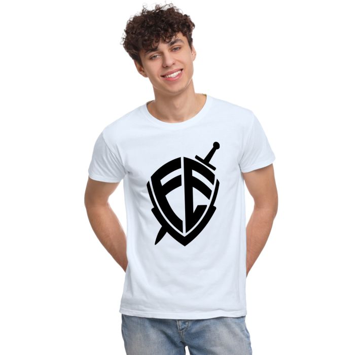 Camiseta Fé Espada Escudo Religiosa Estampa Personalizada