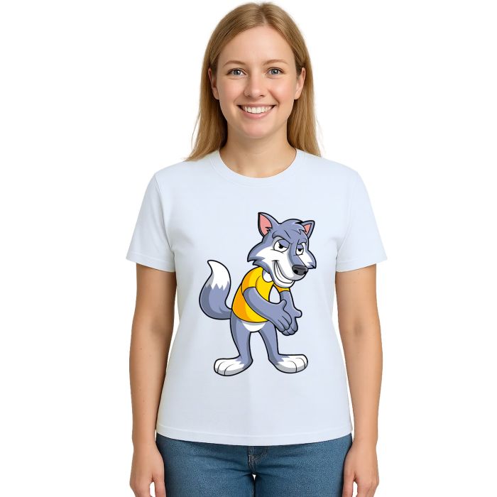 Camiseta Lobo Mau Arteiro Estampa Personalizada