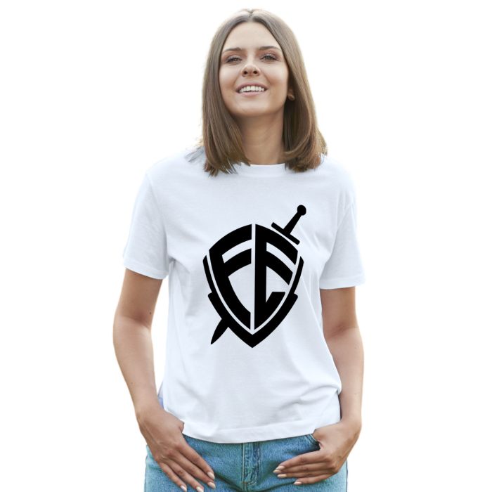 Camiseta Fé Espada Escudo Religiosa Estampa Personalizada