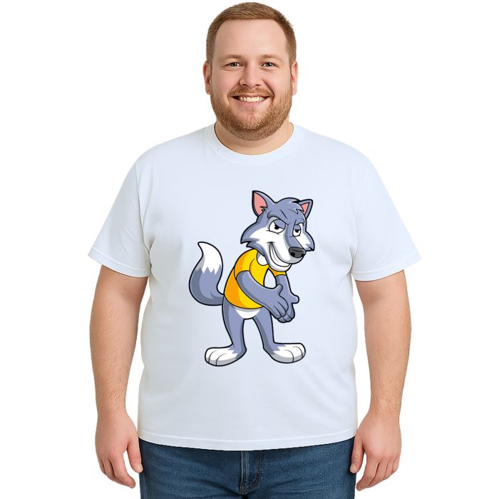 Camiseta Lobo Mau Arteiro Estampa Personalizada