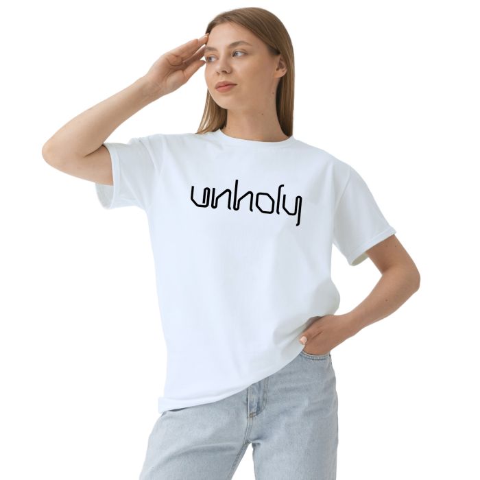 Camiseta Unholy Profano Estampa Personalizada