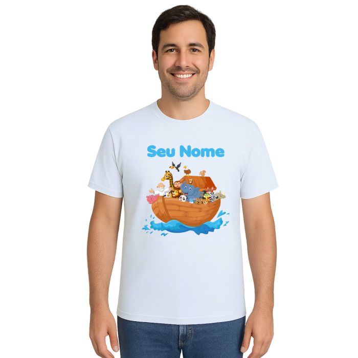 Camiseta Arca de Noé Boy Presente Personalizada