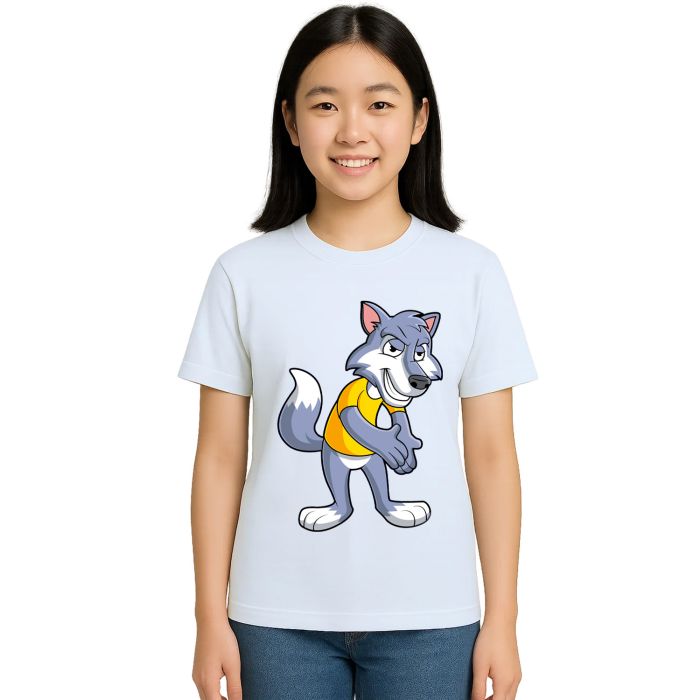 Camiseta Lobo Mau Arteiro Estampa Personalizada