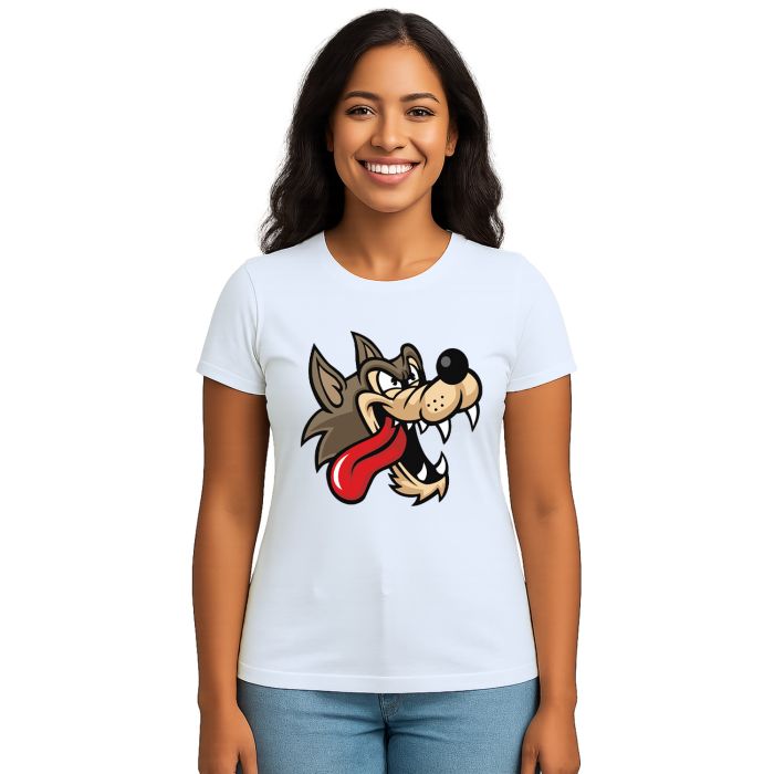 Camiseta Lobo Mau Cabeça Lobão Estampa Personalizada