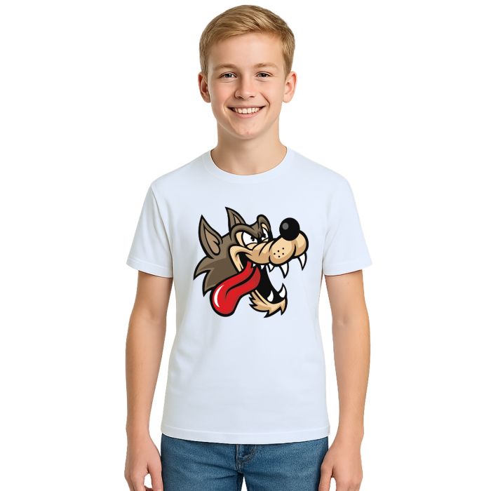 Camiseta Lobo Mau Cabeça Lobão Estampa Personalizada