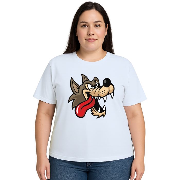 Camiseta Lobo Mau Cabeça Lobão Estampa Personalizada