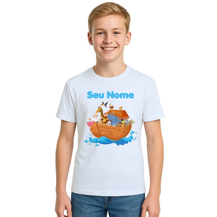 Camiseta Arca de Noé Boy Presente Personalizada