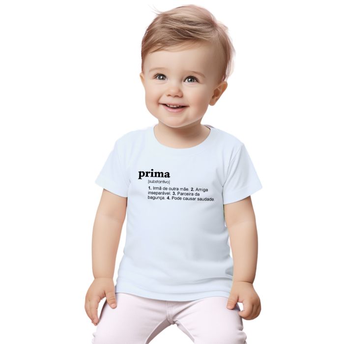 Camiseta Prima Substantivo Estampa Personalizada
