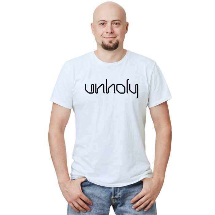 Camiseta Unholy Profano Estampa Personalizada