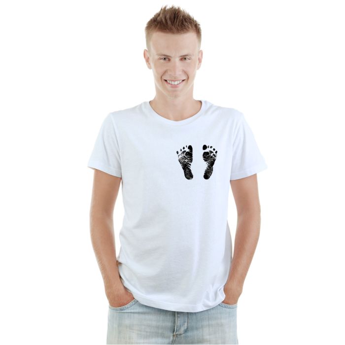 Camiseta Pezinho Preto No Coração Estampa Personalizada