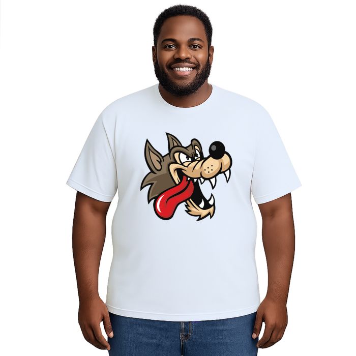 Camiseta Lobo Mau Cabeça Lobão Estampa Personalizada