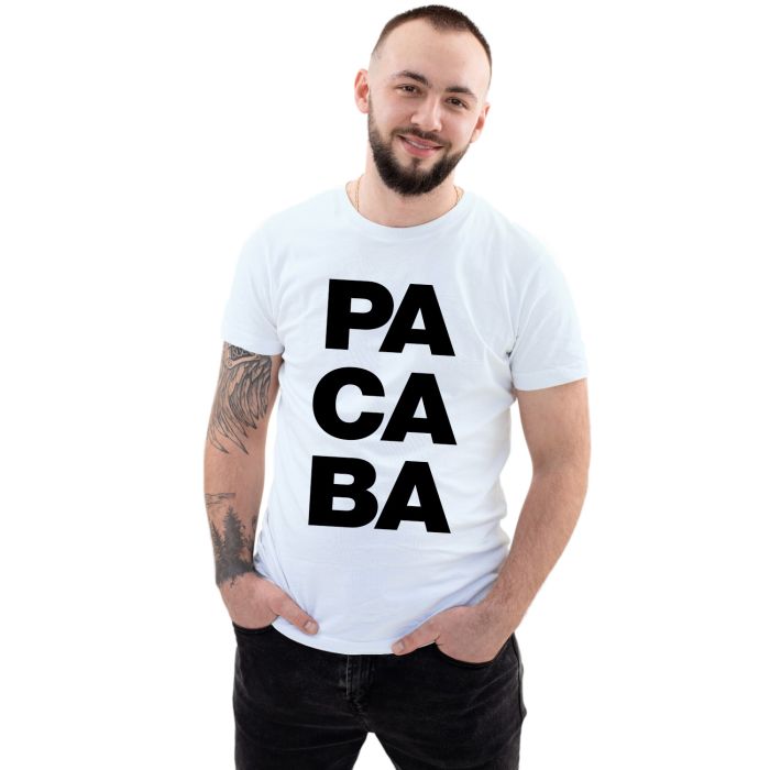Camiseta Pacaba Pa Ca Ba Estampa Personalizada