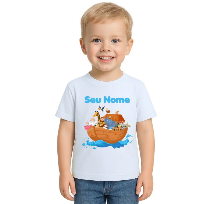 Camiseta Arca de Noé Boy Presente Personalizada
