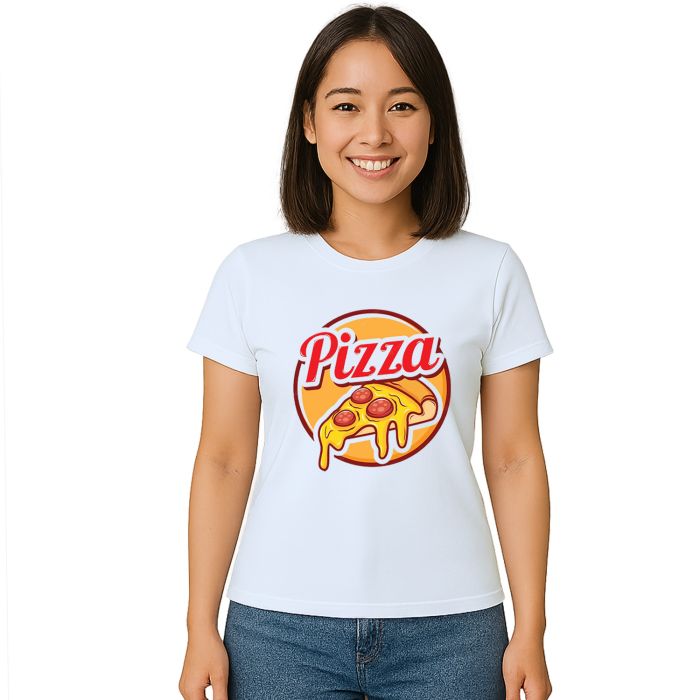 Camiseta Amor Por Pizza Pizzaria Estampa Personalizada