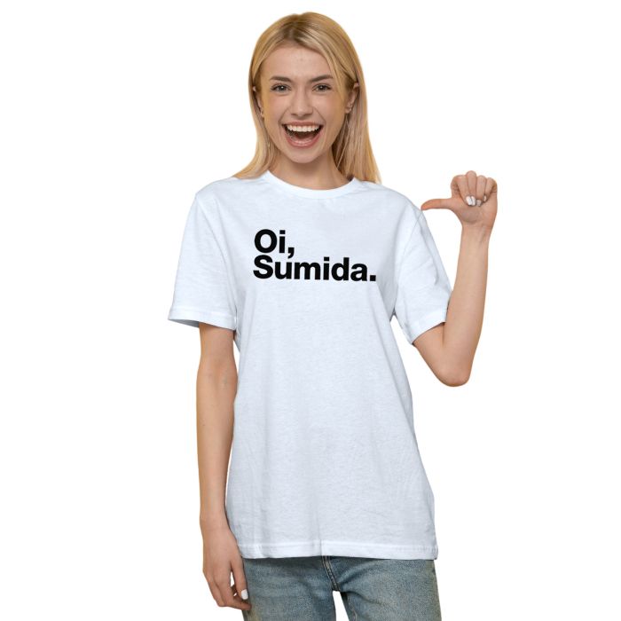Camiseta Oi Sumida Criativa Estampa Personalizada