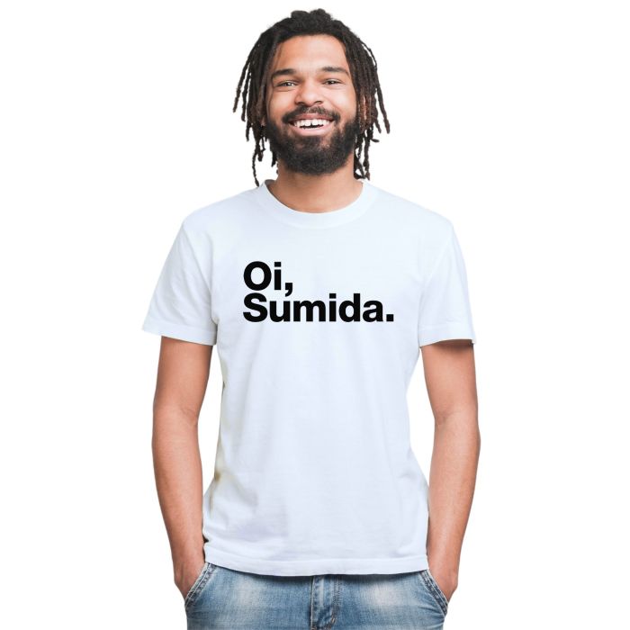 Camiseta Oi Sumida Criativa Estampa Personalizada