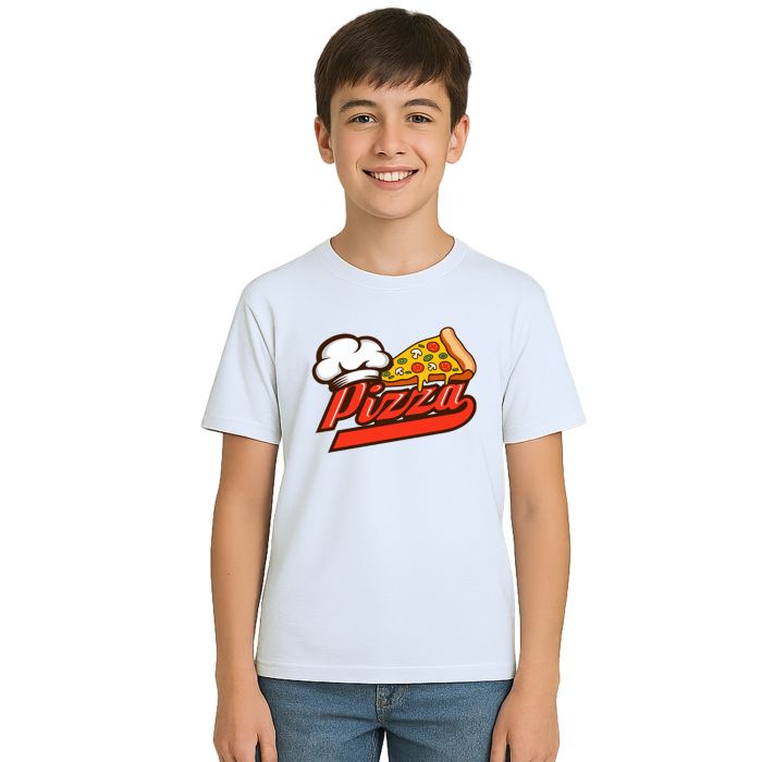 Camiseta Pizza Pizzaiolo Pizzaria Estampa Personalizada