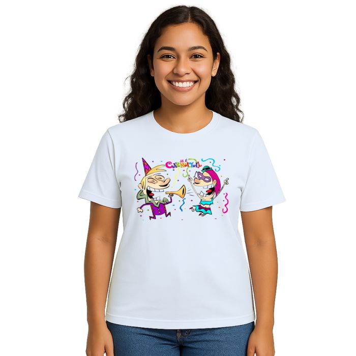 Camiseta Já é Carnaval Bloquinho Folia Estampa Personalizada