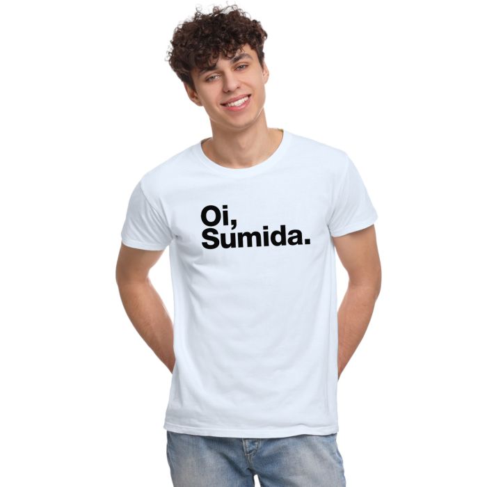 Camiseta Oi Sumida Criativa Estampa Personalizada