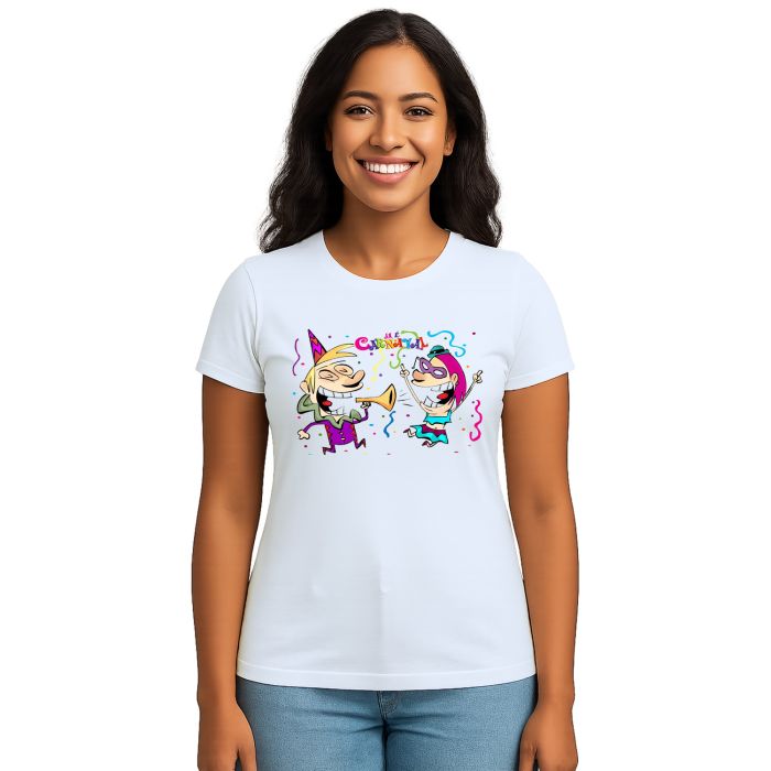 Camiseta Já é Carnaval Bloquinho Folia Estampa Personalizada