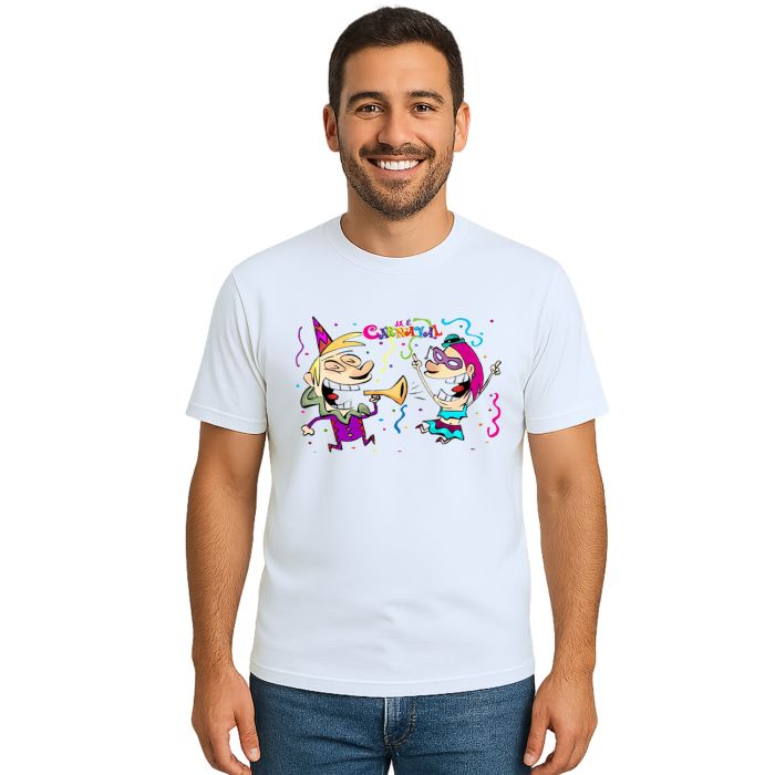 Camiseta Já é Carnaval Bloquinho Folia Estampa Personalizada