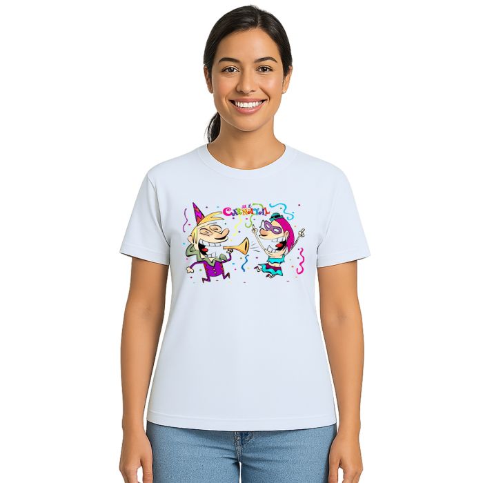 Camiseta Já é Carnaval Bloquinho Folia Estampa Personalizada