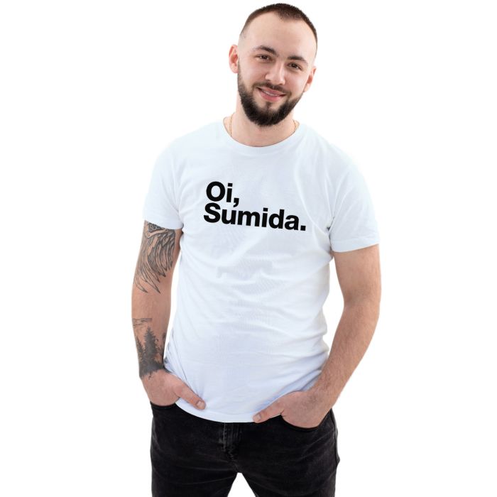 Camiseta Oi Sumida Criativa Estampa Personalizada