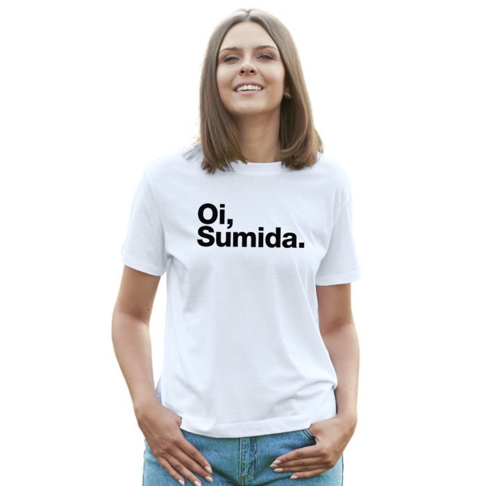 Camiseta Oi Sumida Criativa Estampa Personalizada