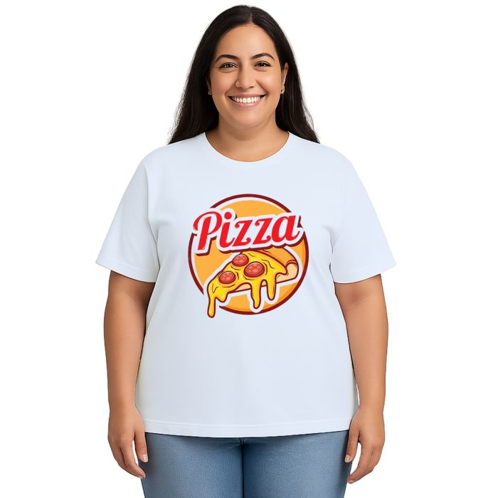 Camiseta Amor Por Pizza Pizzaria Estampa Personalizada