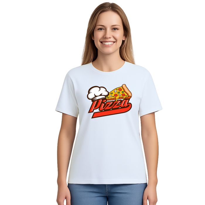Camiseta Pizza Pizzaiolo Pizzaria Estampa Personalizada