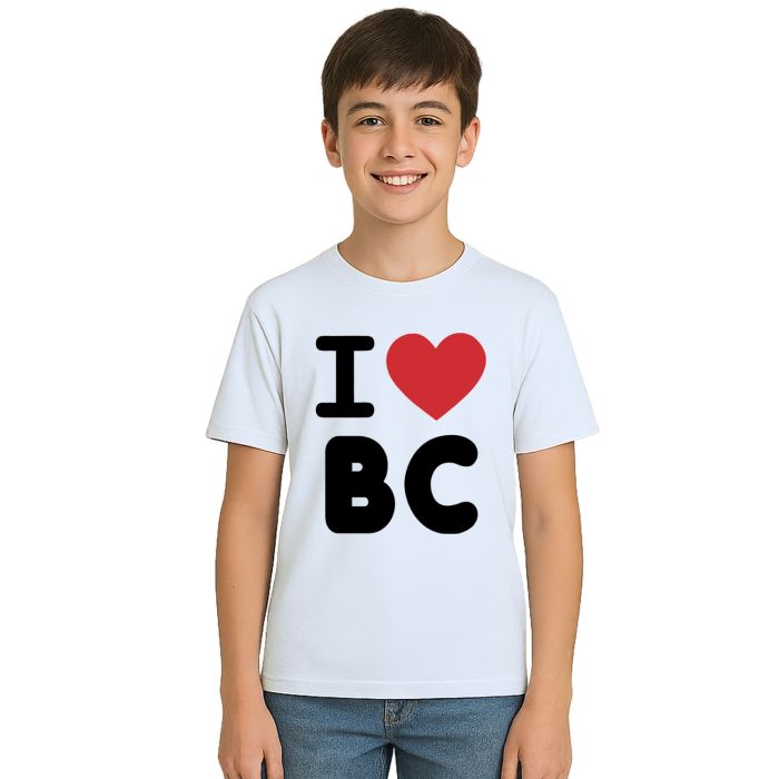 Camiseta Eu Amo BC I Love Balneário Camboriú Personalizada