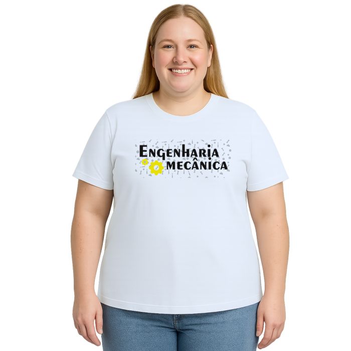 Camiseta Engenharia Mecânica Ferramentas Personalizada