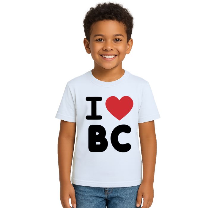 Camiseta Eu Amo BC I Love Balneário Camboriú Personalizada