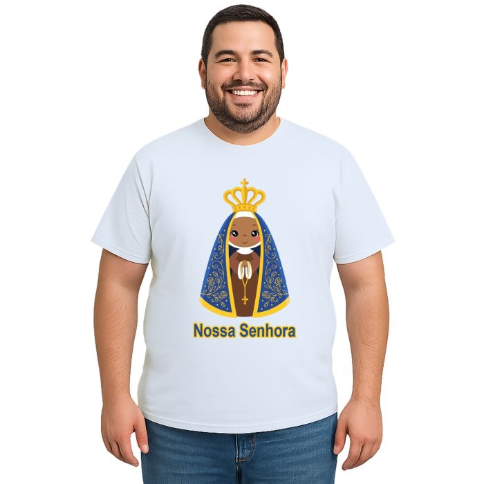 Camiseta Nossa Senhora Senhorinha Aparecida Personalizada