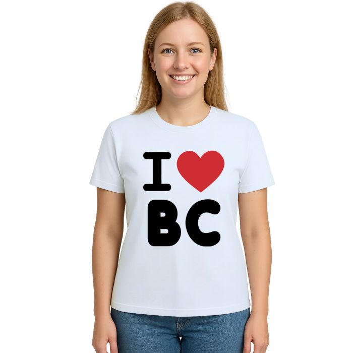 Camiseta Eu Amo BC I Love Balneário Camboriú Personalizada