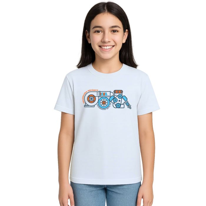 Camiseta Engenharia Mecânica Engenheiro Nota Personalizada